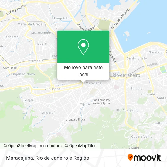 Maracajuba mapa