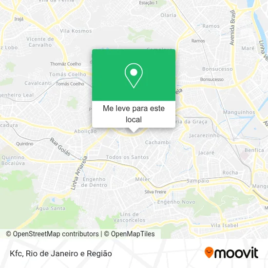Kfc mapa