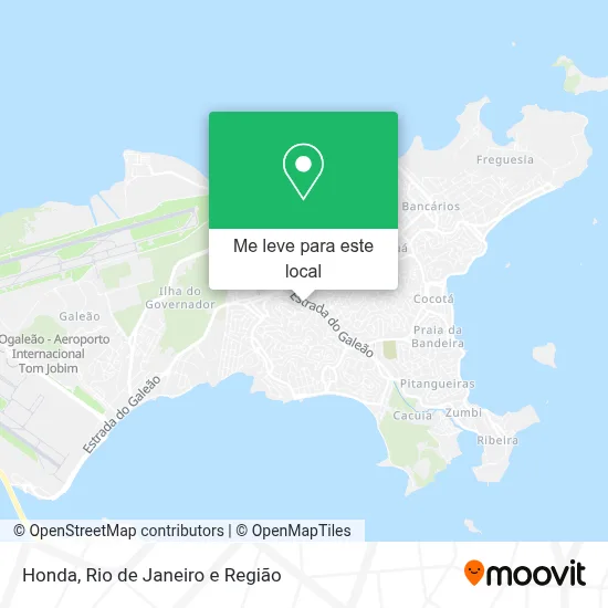 Honda mapa