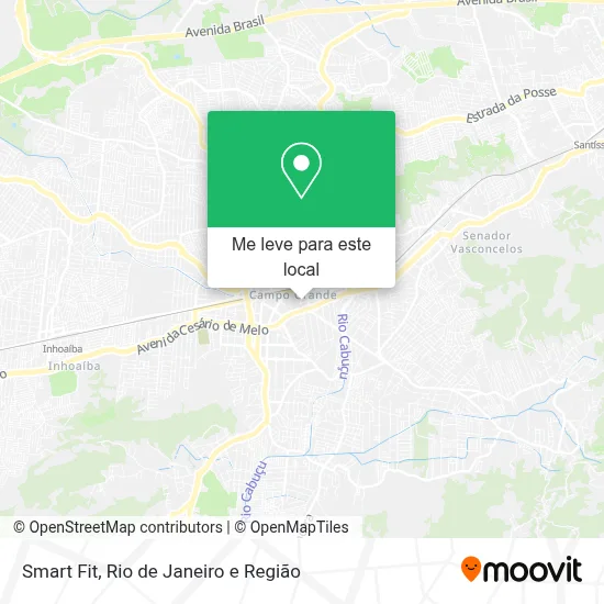 Smart Fit mapa