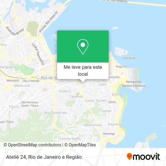 Ateliê 24 mapa