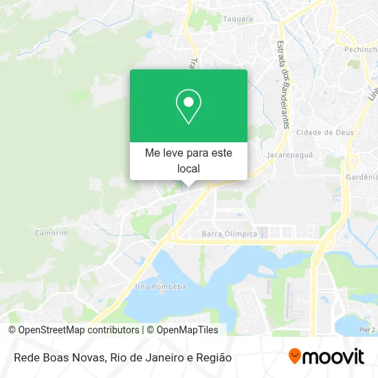 Rede Boas Novas mapa