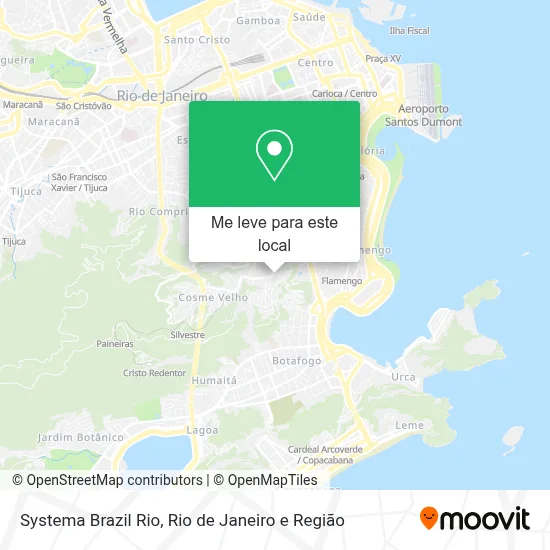 Systema Brazil Rio mapa