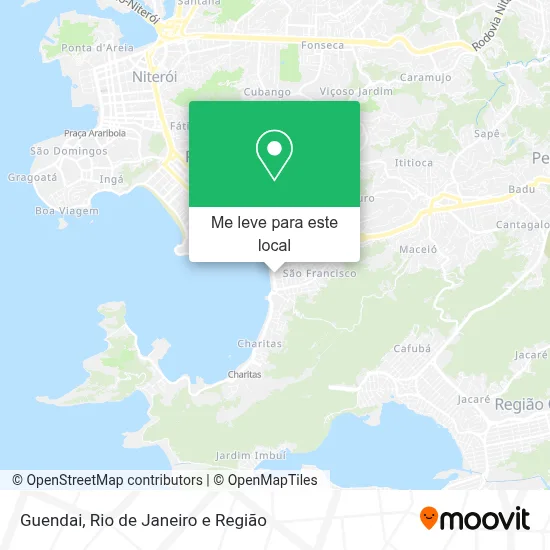 Guendai mapa