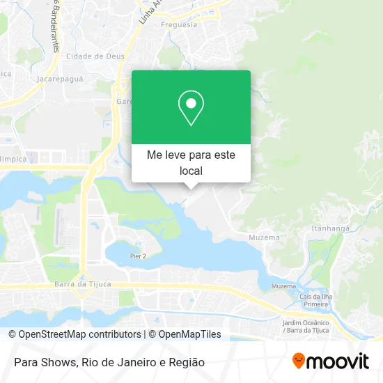 Para Shows mapa