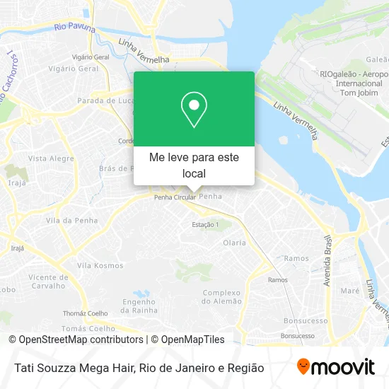 Tati Souzza Mega Hair mapa
