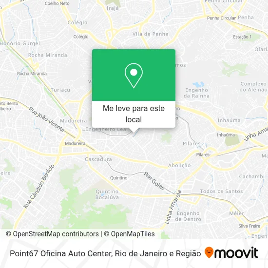 Point67 Oficina Auto Center mapa