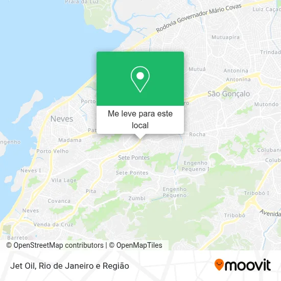Jet Oil mapa