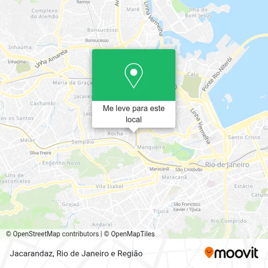 Jacarandaz mapa