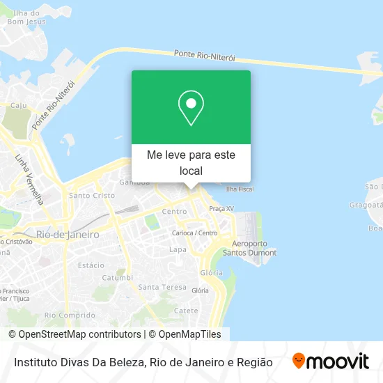 Instituto Divas Da Beleza mapa