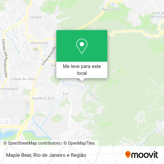 Maple Bear mapa