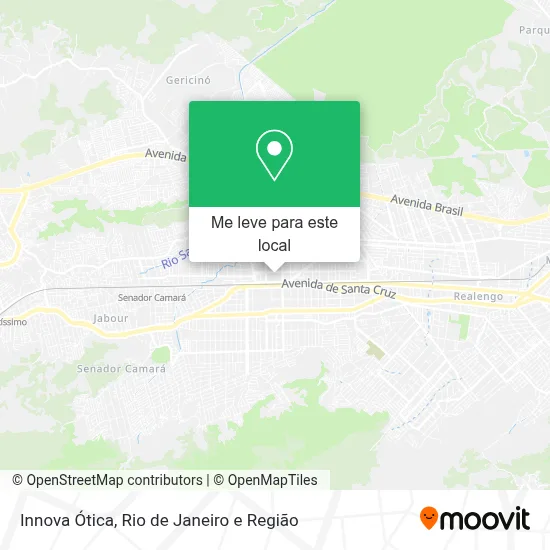 Innova Ótica mapa