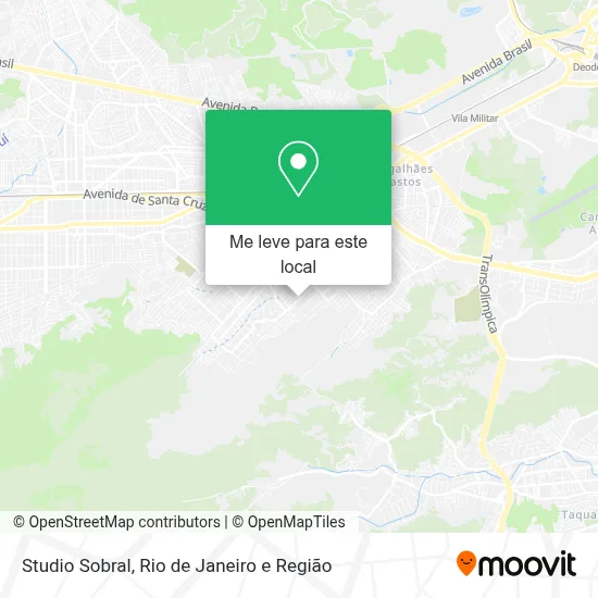 Studio Sobral mapa