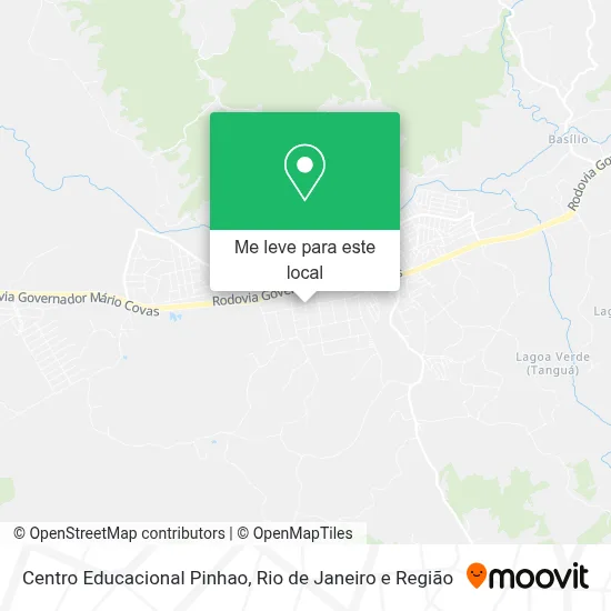 Centro Educacional Pinhao mapa