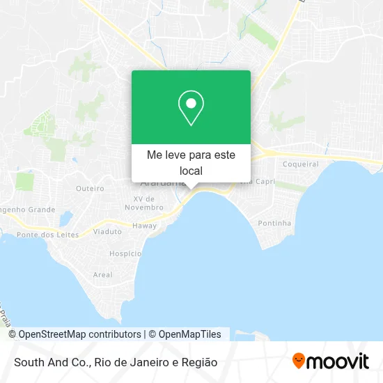 South And Co. mapa