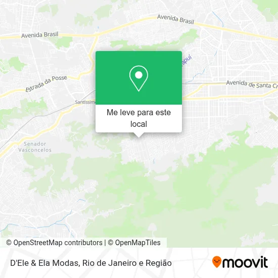 D'Ele & Ela Modas mapa
