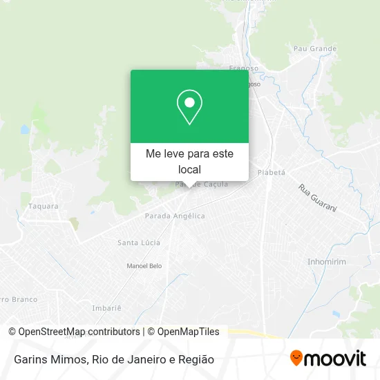 Garins Mimos mapa