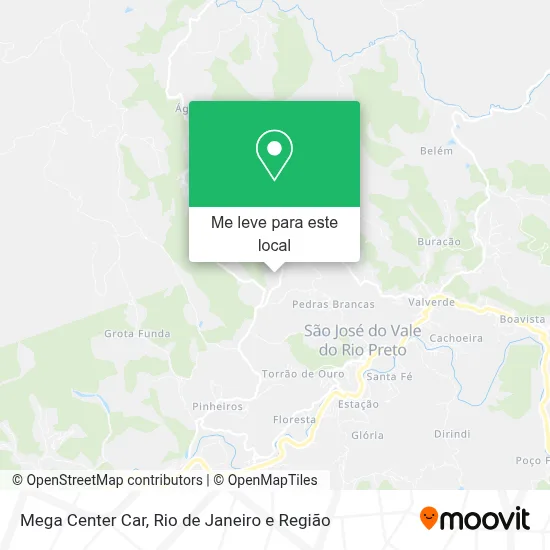 Mega Center Car mapa