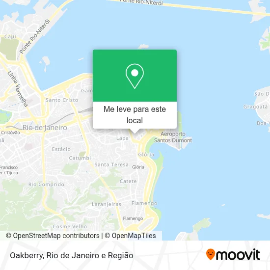 Oakberry mapa