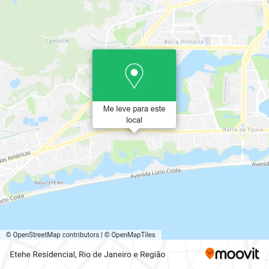 Etehe Residencial mapa