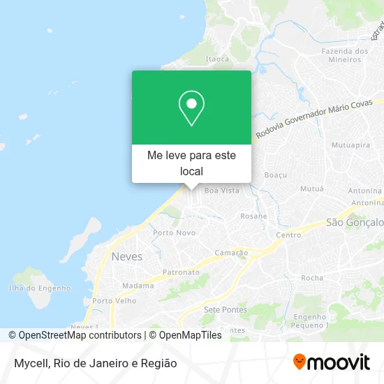 Mycell mapa