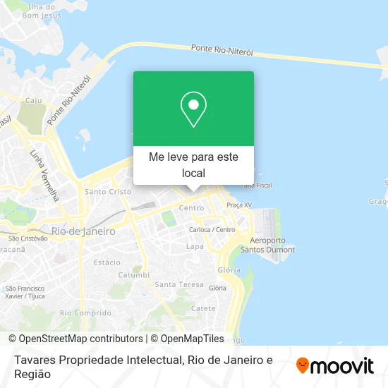 Tavares Propriedade Intelectual mapa