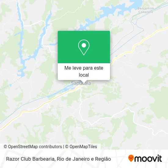 Razor Club Barbearia mapa