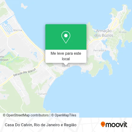 Casa Do Calvin mapa