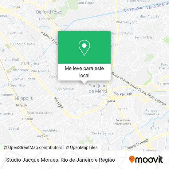 Studio Jacque Moraes mapa