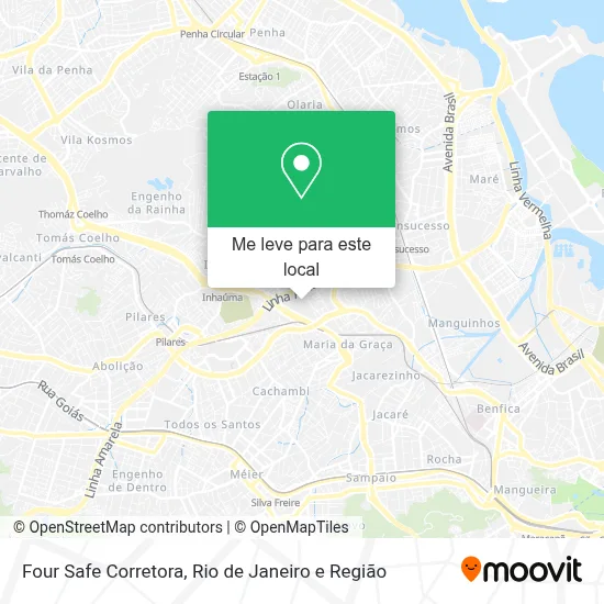 Four Safe Corretora mapa