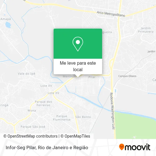 Infor-Seg Pilar mapa
