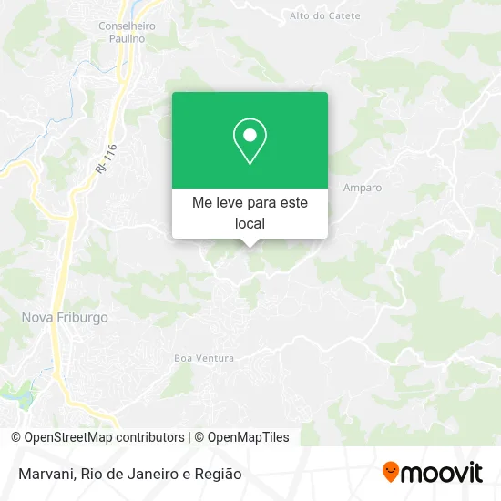 Marvani mapa