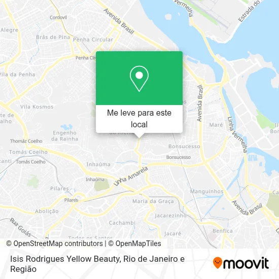 Isis Rodrigues Yellow Beauty mapa