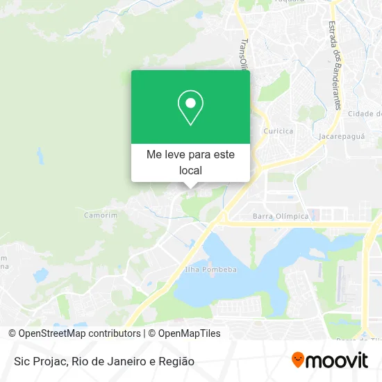 Sic Projac mapa
