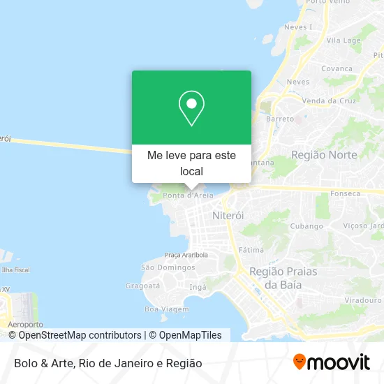 Bolo & Arte mapa