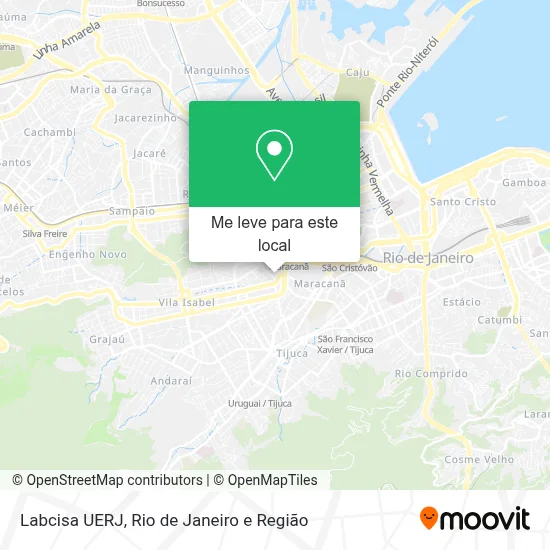 Labcisa UERJ mapa