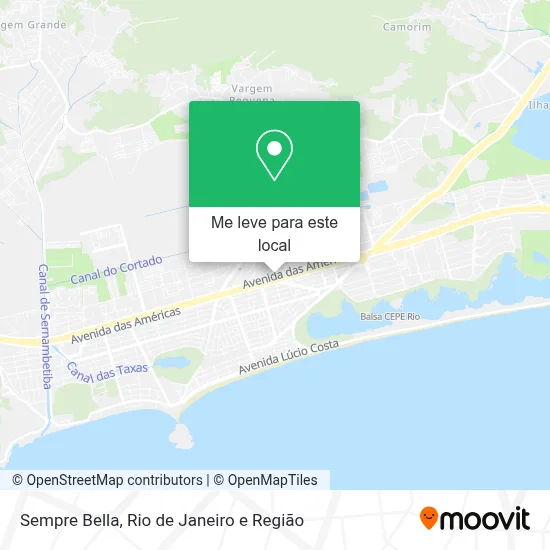 Sempre Bella mapa