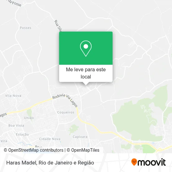 Haras Madel mapa