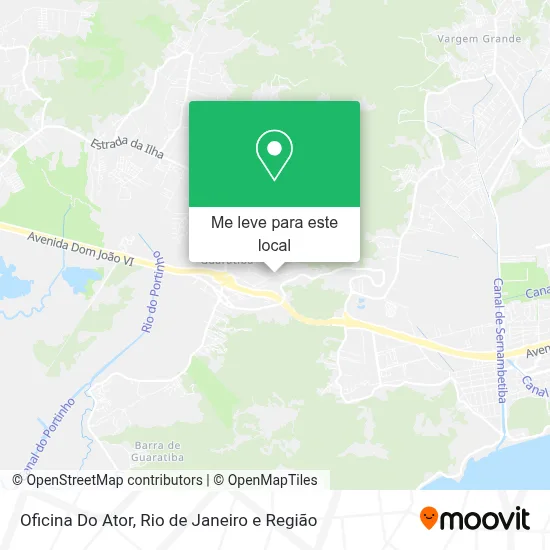 Oficina Do Ator mapa