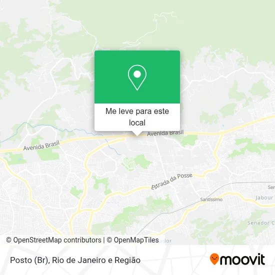 Posto (Br) mapa