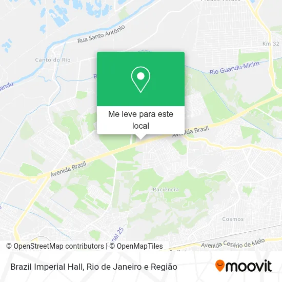 Brazil Imperial Hall mapa