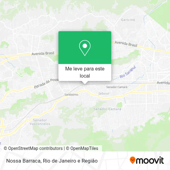 Nossa Barraca mapa