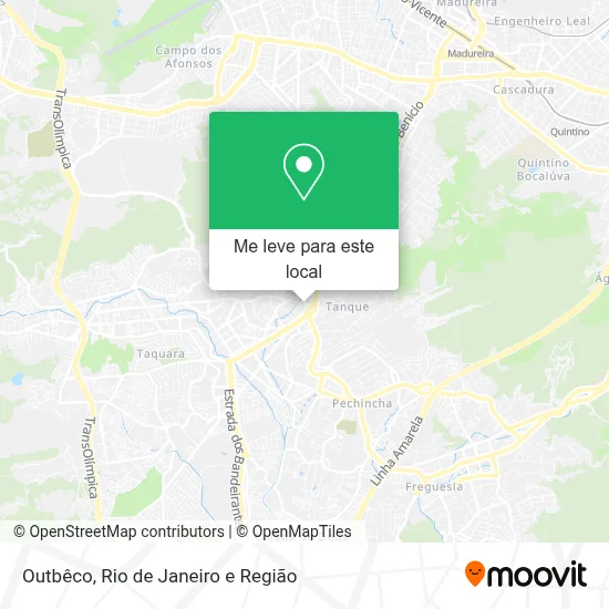 Outbêco mapa