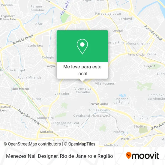 Menezes Nail Designer mapa