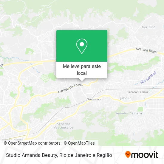 Studio Amanda Beauty mapa