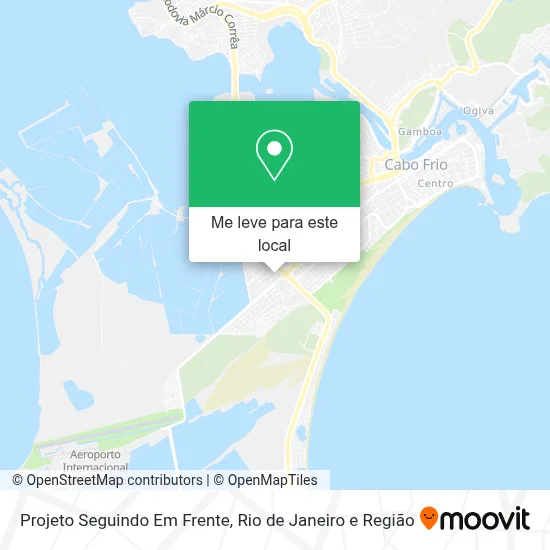 Projeto Seguindo Em Frente mapa