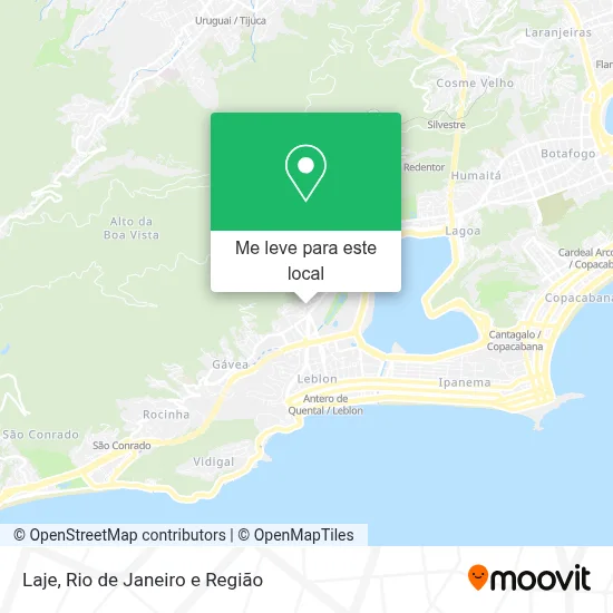 Laje mapa