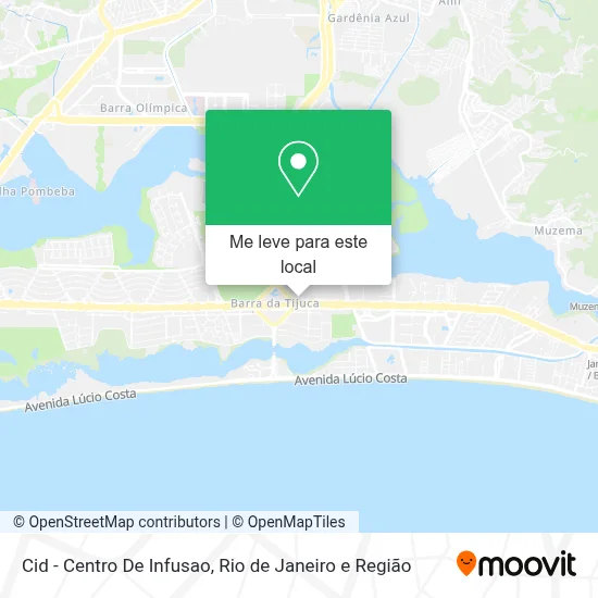 Cid - Centro De Infusao mapa