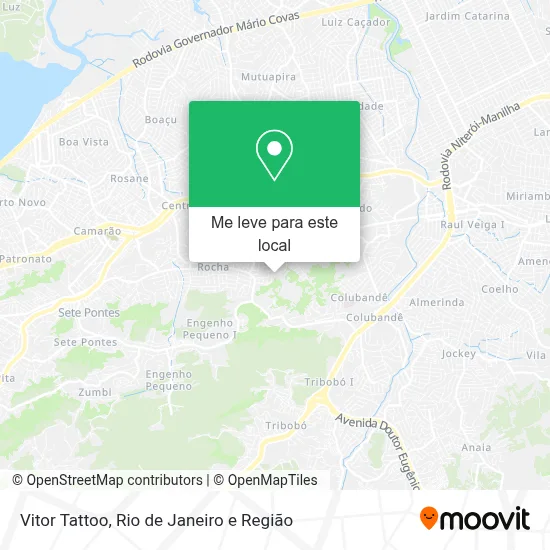 Vitor Tattoo mapa