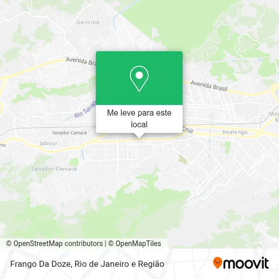 Frango Da Doze mapa